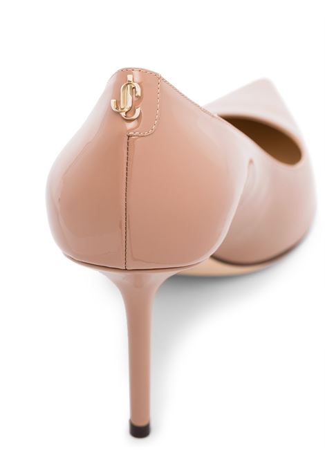 Decollete a punta love in beige Jimmy choo - donna JIMMY CHOO | LOVE85PWJPNK